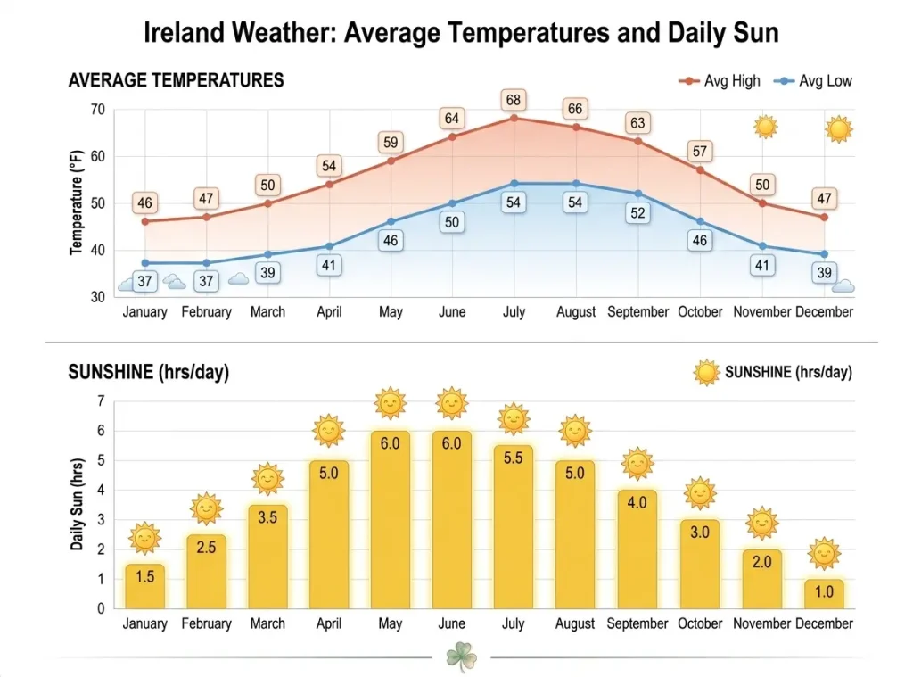 Ireland Weather by Month A Complete Guide