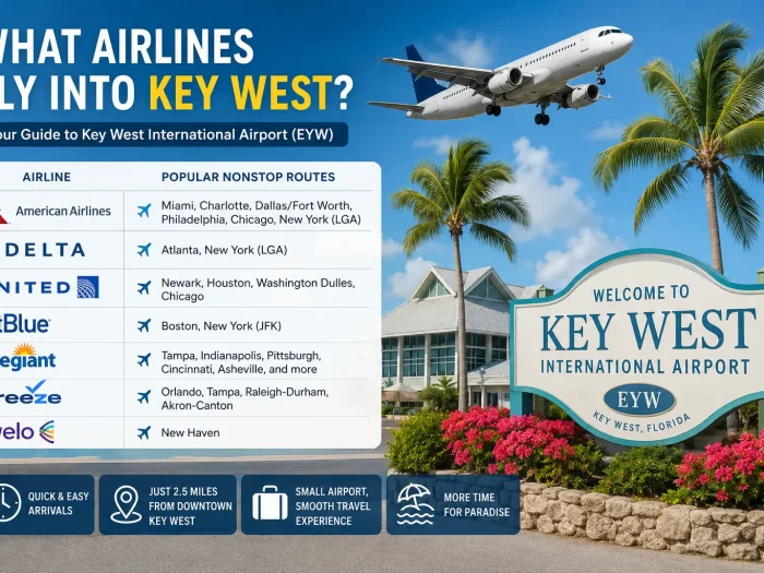 What Airlines Fly Into Key West? Complete Guide to Flying to Key West International Airport 1 What Airlines Fly Into Key West